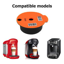kaffee kapsel tasse fur bosch s tassimoo kunststoff nachfullbare filter korbe pod reusable cafe haushalt kuche gadget in 2021 coffee capsules coffee pod coffee machine