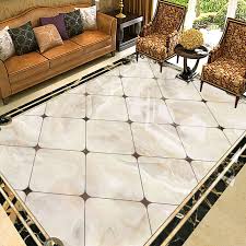 Similarly, white marble tiles can be used for flooring or in the bedroom. Modern Simple Marble Geometric Floor Wallpaper 3d Floor Tiles Mural Living Room Hotel Sticker Pvc Self Adhesive Waterproof Mural Wallpapers Aliexpress