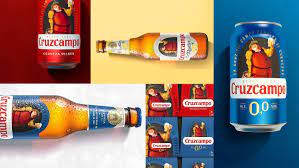 Explore cruzcampo from seville, andalucía on untappd. Cruzcampo Creative Packaging Design Branding Design Visual Identity