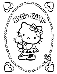 Indie digital & print publishing Hello Kitty Coloring Hello Kitty Colouring Pages Kitty Coloring