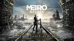 Metro (city), a city in indonesia. Metro Exodus E3 2018 4k Gameplay Demo Eu Youtube