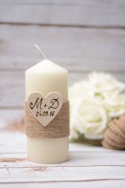 Romantische Hochzeitskerze Mit Holzherz Und Gravur Geschenk Brautpaar Romantic Wedding Candle With Wooden Heart And Hochzeitskerze Kerze Hochzeit Hochzeit