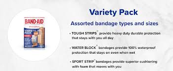 Band Aid Brand Adhesive Bandage Family Variety Pack Sheer And Clear Bandages Assorted Sizes 280 Ct