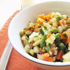 Took a few bites a. Fresh Vegetable Salad Recipe Eatwell101
