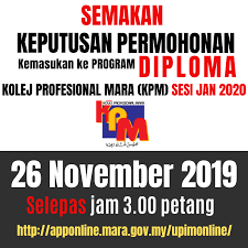 Permohonan dalam talian bagi program khas jpa mara 2021 mula dibuka pada 10 jun 2021 (khamis), jam 5.00 petang sehingga 23 jun 2021 (rabu), jam 5.00 petang. Hi Edu Mara Mohon Perhatian Sistem Semakan Facebook