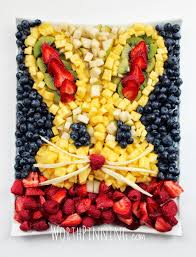 Feeling Bogged Down With Chocolate Bunnies And Candy Coated Eggs I Mean They Ve Been In The Stores Since Mid Easter Fruit Easter Bunny Fruit Easter Platter