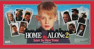 Instead of flying to florida with his folks, kevin ends up alone in new york, where he gets a hotel room with his dad's credit card—despite problems from a clerk and meddling bellboy. Home Alone 2 Lost In New York Board Game Boardgamegeek