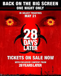 28 Days Later' Returning to Theaters for One Night Only This Month - Bloody  Disgusting