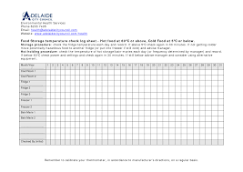 Weekly Fridge Temperature Chart Bedowntowndaytona Com