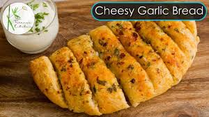 Garlic Bread Without Oven Cheesy Garlic Bread Garlic Bread In Kadhai The Terrace Kitchen Youtube