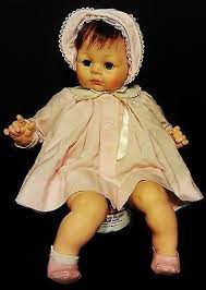 Vintage 1965 Madame Alexander Baby Doll 24 Tall Cry Baby Sleepy Eyes Doll Madame Alexander Barbie Paper Dolls Baby Dolls