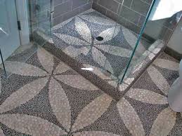 Polished White Pebble Tile Pebble Tile Pebble Floor Natural Flooring