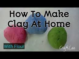 How To Make Clay With Salt Water And Maida Flour Playdough For Kids Youtube How To Make Clay Homemade Polymer Clay Flour Crafts