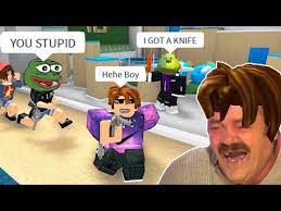 Roblox Mm2 Funny Meme Moments With Noobs Youtube Roblox Funny Roblox Funny Memes