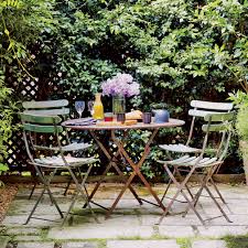 High top outdoor table and chairs with umbrella. 9 Outdoor Table And Chairs Sets For Living Alfresco Architectural Digest