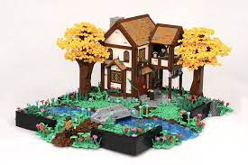 A River Runs Through It The Brothers Brick Lego Architecture Build Something What Kind Of Dog