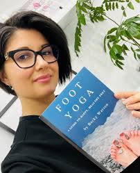 This neat little book by yoga teacher Becky Watson is a great beginners  guide to Foot yoga. It has lots of easy to follow exercises to get you  started towards building strong