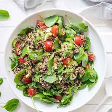 Knuspriger Kichererbsen Tomaten Salat Rezept Vegan Glutenfrei Rezept In 2020 Quinoa Salat Rezepte Salat Mit
