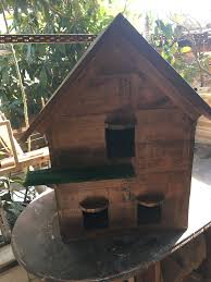 Ahsap 3 Lu Kedi Evi Evler Kedi Evi Kedi