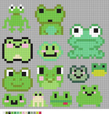Frog Perler Beads (35+ Free Patterns!) - DIY Candy