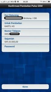 Salah satunya yaitu internet banking, dengan adanya internet banking, nasabah tidak perlu. Cara Praktis Beli Pulsa Lewat M Banking Bri Mari Ngenet