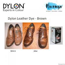 How to dye leather shoes. Dylon Leather Shoes Dye 50ml
