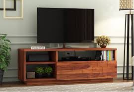 Besides good quality brands, you'll also find plenty of discounts when you shop for modern wooden tv stand during big sales. Tv Units Upto 55 Off Buy Wooden Tv Unit Tv Stands Online In India