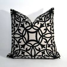 Black And White Geometric Outdoor Pillows Black White Pillow Cover Modern Black White Outdoor Pillows Decorative Pillow Geometric White Pillow Covers Black And White Pillows Outdoor Pillow Covers