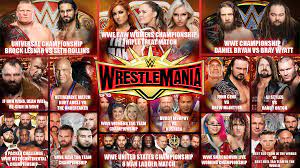 Wrestlemania 35 is scheduled to feature 16 matches. Wrestlemania 35 Prediction And Dream Match Card Squaredcircle
