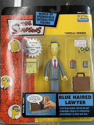 2 versions from 2 titles. Playmates The Simpsons Series 11 Blue Haired Lawyer Rogue Toys