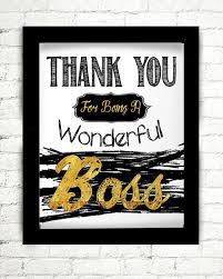 Thank You For Being A Wonderful Boss Gift For Boss Man Boss Etsy Gifts For Boss Gifts For Your Boss Boss Gift