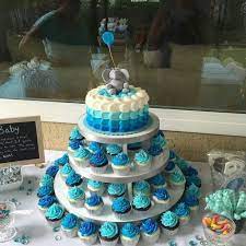 Boy Baby Shower Cakes With Amazing Photo 2019 Boy Baby Shower Cakes With Amazing Baby Shower Desserts Elephant Baby Shower Cake Baby Shower Desserts Boy
