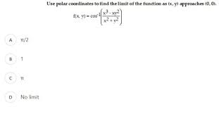Jan 05, 2021 · reach the highest number possible within a time limit. Solved Use Polar Coordinates To Find The Limit Of The Fun Chegg Com