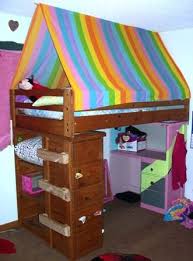 Bunk Bed Canopy Super Easy Bed Tent Diy Bunk Bed Bunk Bed Fort