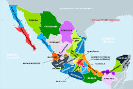 Este sistema lacustre tenía una extensión de aproximadamente dos mil kilómetros cuadrados. Division Politica De Mexico Mapa De Mexico Politica De Mexico Mexico