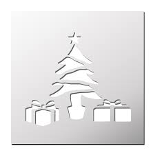 Pochoir Sapin De Noel Pochoir Noel Pochoir Noel