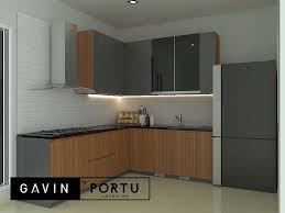 The cabinet storage pantries feature adjustable shelves with chrome rails, adjustable door mount brackets, and top storage shelf. Gambar Kitchen Set Kitchen Set Jakarta