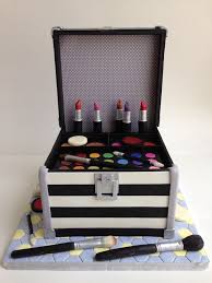 My first makeup bag cake……all details are fondant and/or gumpaste. Make Up Box Birthday Cake Cakecentral Make Up Cake Girly Cakes Girl Cakes