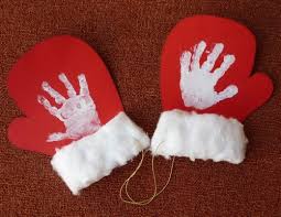Gants Du Pere Noel A Accrocher Sur Le Sapin Education Enfance Fr