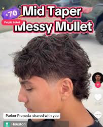 Who can do a mid taper messy mullet haircut?