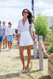 How To Dress For The Polo And Your Edited Shopping List Country Club Attire Polo Fashion Chic Outfits