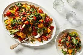 Herby Tomato Salad With Tamarind Maple Dressing Recipe Nyt Cooking Recipe Nyt Cooking Tomato Salad Cooking