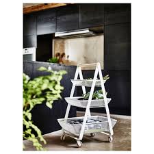 Ikea bekvam kitchen cart birch 22 7/8x19 5/8 302.403.48. Risatorp White Trolley Ikea