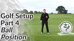 Correct Golf Ball Position Free Online Golf Tips