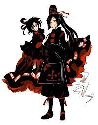 黒い亡霊と尸解仙 亡霊 イラスト 鏡花