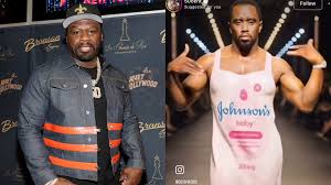 50 Cent Trolls Diddy with AI Runway Video Of Him Wearing Baby Oil ...