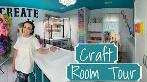 Luckily, this diyer's ideas are easy to copy! Sauder Furniture Unboxing Assembly For My Craft Room Makeover Tour Desk Craft Tower Table Hutch Youtube