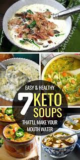Low Carb Keto Soup Recipes On The Ketogenic Diet Low Carb Soup Recipes Keto Diet Recipes Keto Recipes Easy