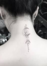 40 Beautiful Back Neck Tattoos For Women Tattooblend Neck Tattoos Women Back Of Neck Tattoo Tattoos