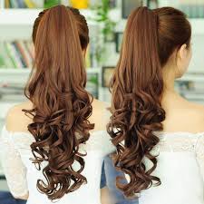 Defined polished curls, natural breezy waves or messed up tendrils/ringlets with. Buy Ponytail Wig Female Big Wave Of Long Curly Hair Big Wave Strap Style Lifelike Natural Volume Pear Volume Ponytail Long Ponytail Gripper In Cheap Price On Alibaba Com